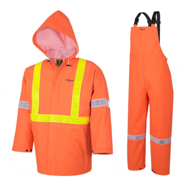 Ranpro Hi Vis Safety Rain Work Suit